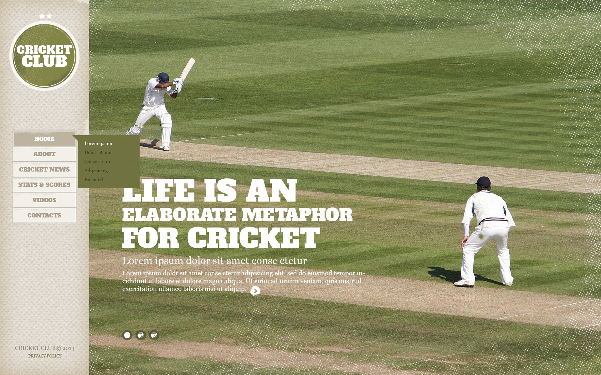 Cricket Promo Video Template