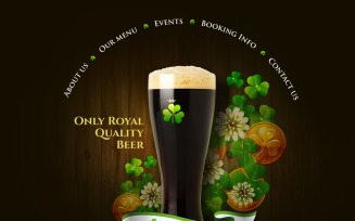 Pub Website Template