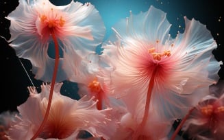 Colourful underwater plant Sea Anemone Scene 52
