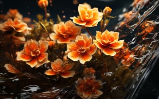 Underwater crystal flowers plant Wallpaper 62