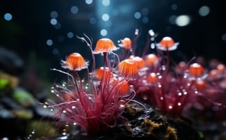 Underwater crystal flowers plant Wallpaper 72