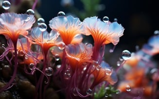 Underwater crystal flowers plant Wallpaper 93