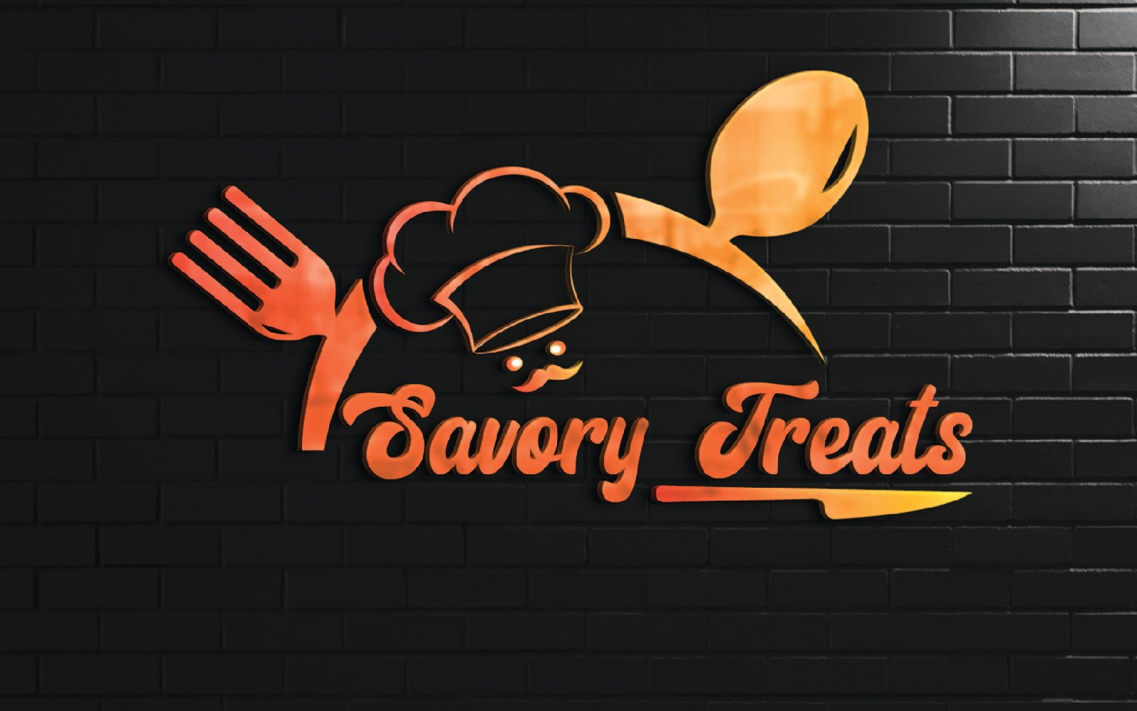 Template #419142 Food Chef Webdesign Template - Logo template Preview