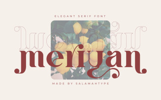 Meriyan - Display Classic Font