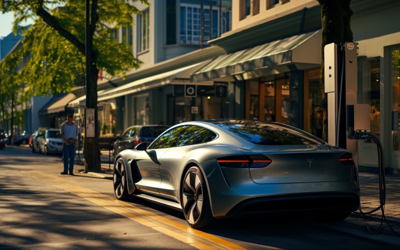 Electric bike charging stations 37 Illustration