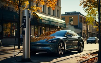 Electric Cars and bike charging stations 43