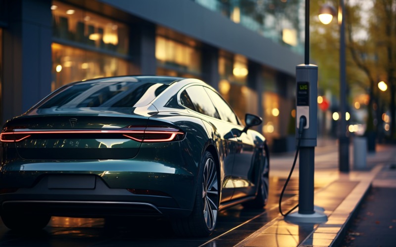 Electric Vehicle Chargers Dispenser 10 Illustration