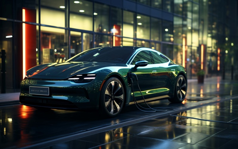 Electric Vehicle Chargers Dispenser 20 Illustration