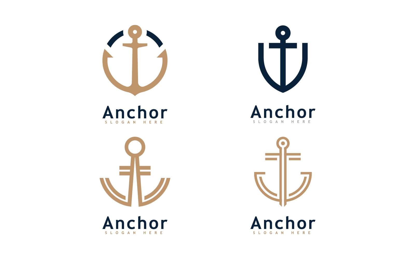 Kit Graphique #419544 Anchor Icon Divers Modles Web - Logo template Preview