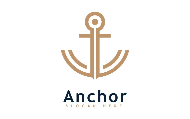Anchor logo icon design template V2 Logo Template