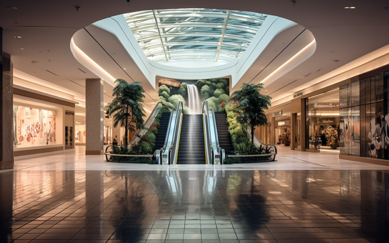 Commercial Building Signboard Mockup 277 Illustration