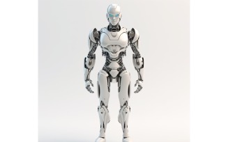 Anthropomorphic Female robot Frostpunk Portraiture 23