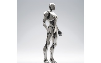 Anthropomorphic Female robot futuristic techno Cyberpunk 20
