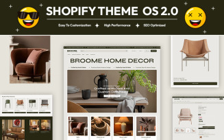 Broome - Modern Home Furniture & Interior Decor Multipurpose Shopify 2.0 Responsive Theme