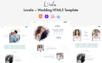 Lovela – Wedding HTML5 Template