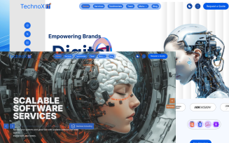 Technoxit | Innovative Tech Solutions & IT Services Multipurpose Responsive HTML Template + RTL