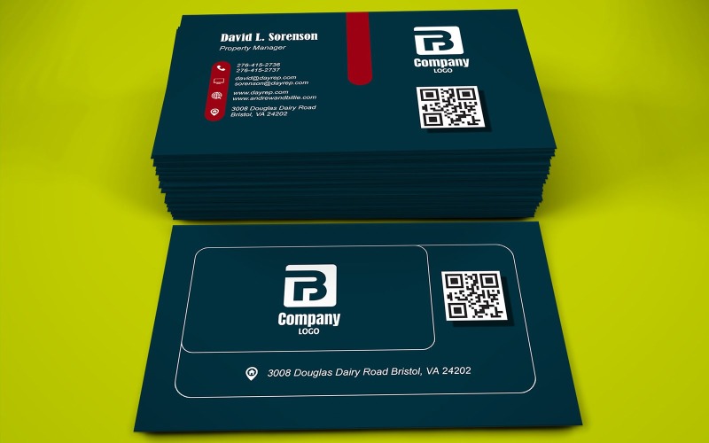 Distinctive Business Cards for High Achievers Corporate Identity