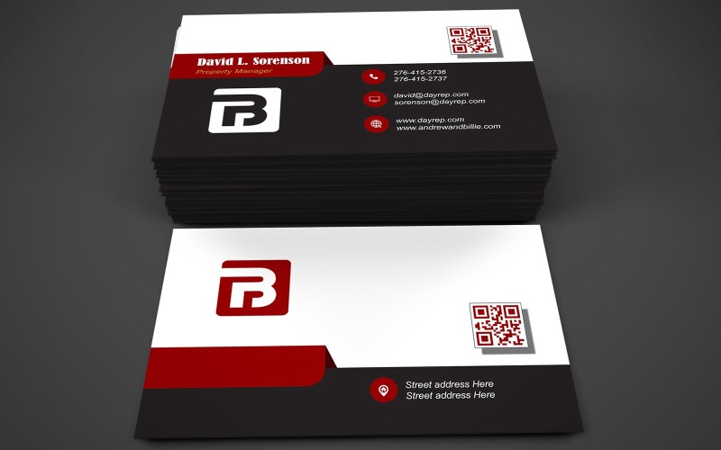 Elegant Business Cards for High-End Branding Corporate Identity