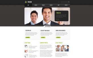 Advertising Agency PSD Template