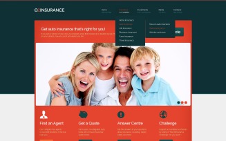 Insurance Website Template