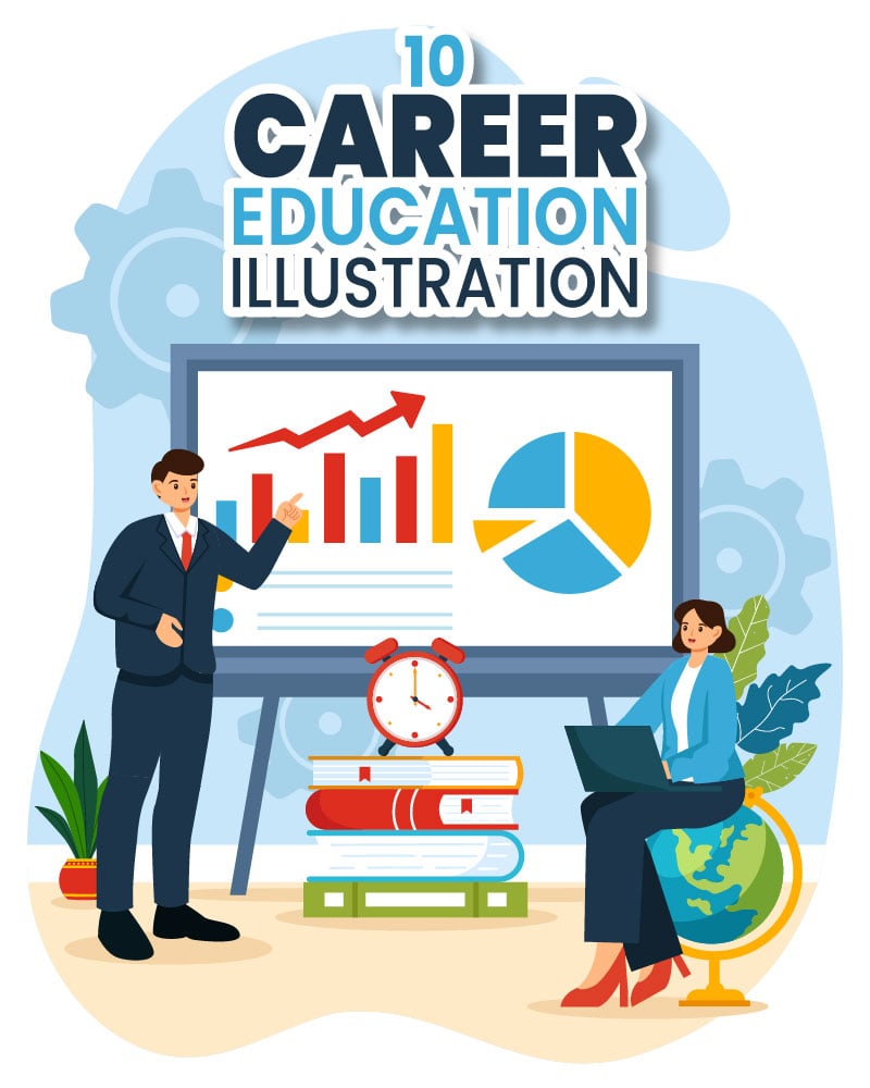 Kit Graphique #420218 Career Education Divers Modles Web - Logo template Preview