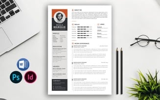 Resume and Cover Letter Template | Indesign