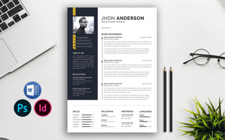 Resume Template and Cover Letter | MS Word