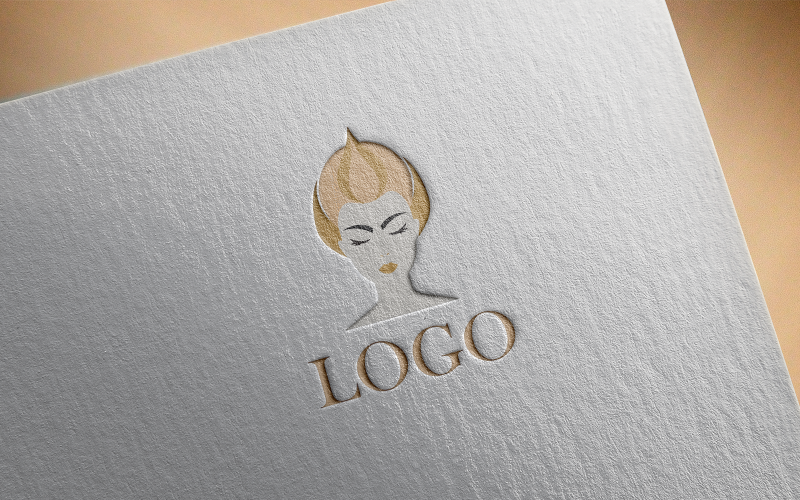 Beauty girl logo 6-096-23 Logo Template