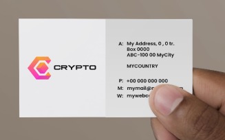 Crypto Letter C Professional Logo