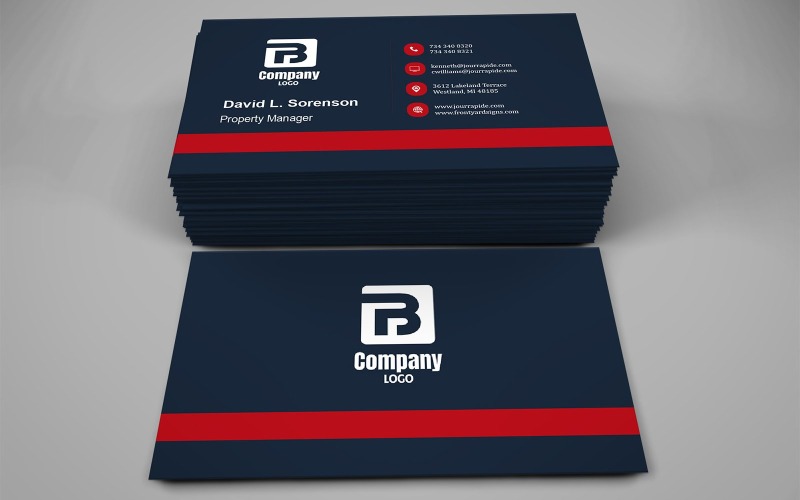 Premium Business Cards for Executive Excellence Corporate Identity