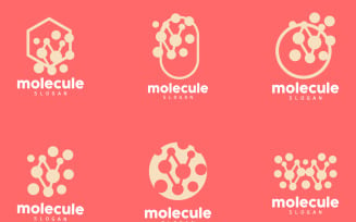 Neuron Logo Molecule Logo Design SET3