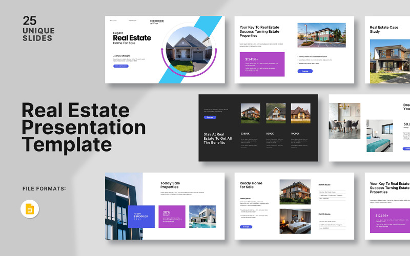 Real Estate Business Google slide Presentation Google Slide