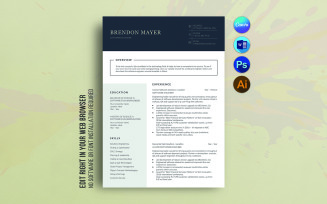 Software Engineer Resume Template Canva