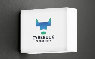 Cyber Dog Security Tech Logo