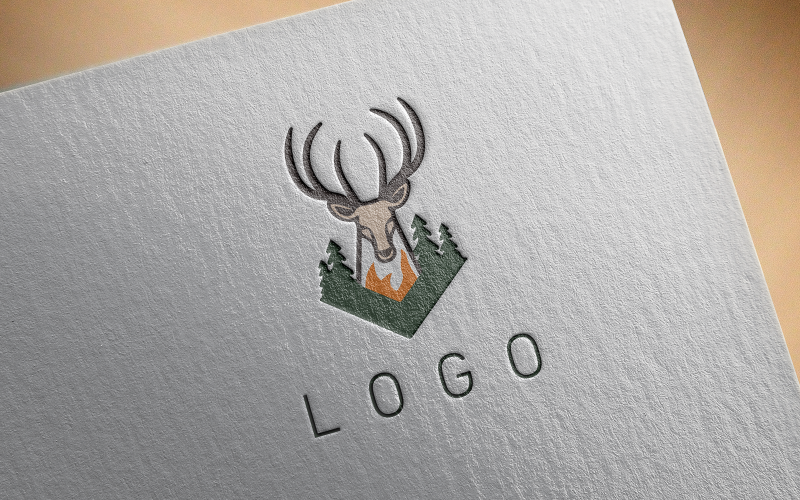 Elegant Deer Logo 6-076-23 Logo Template