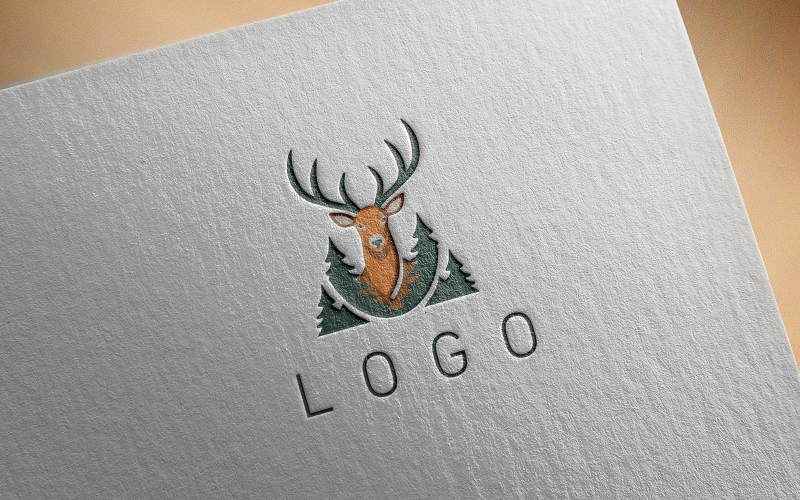 Elegant Deer logo 8-078-23 Logo Template