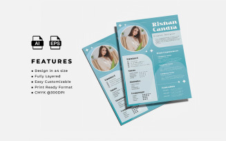Resume and CV Template Style 23