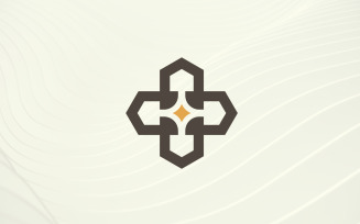 house star logo design template