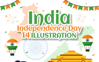 14 India Independence Day Illustration