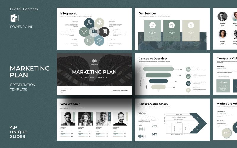 Marketing Plan Presentation Template__ PowerPoint Template