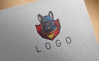 Elegant Dog Logo 2-0120-23