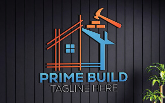 Professional logo template for the Construction Industry