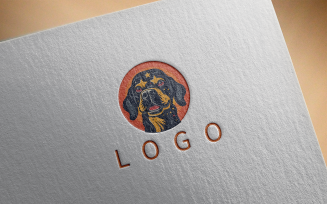 Elegant Dog Logo 5-0350-23
