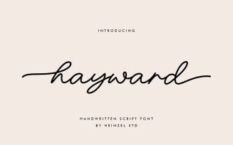 Hayward Handwritten Script Font