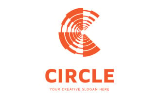 Modern C Letter Logo Design Template