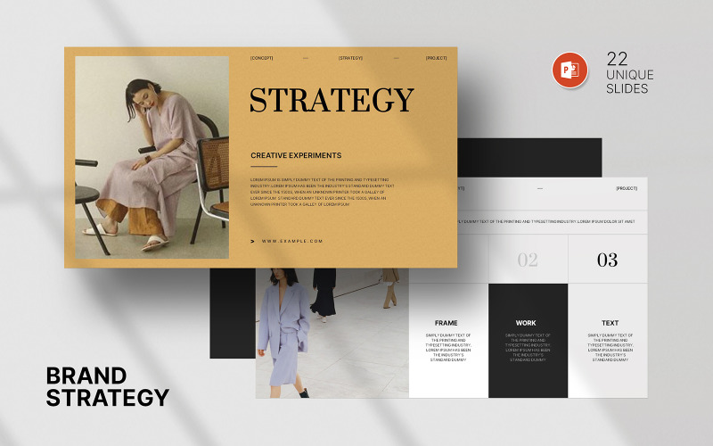 Smart Brand Strategy Presentation Template PowerPoint Template