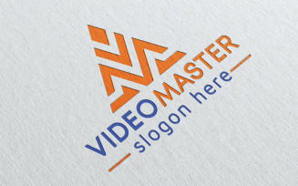 Video Master logo template logo