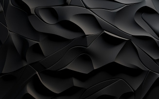 Abstract black stone background_black wall background_abstract back stone, stone pattern, black
