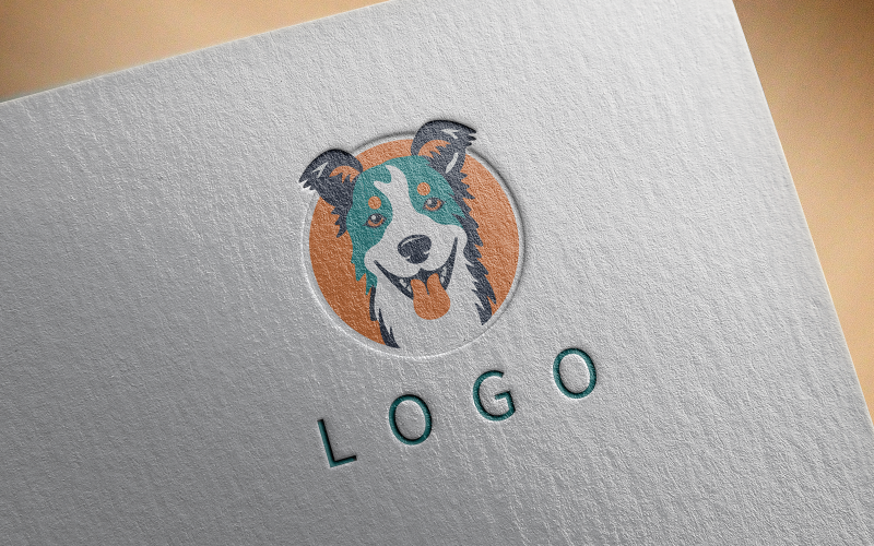 Elegant dog logo 8-0353-23 Logo Template
