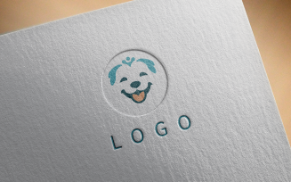 Elegant Dog Logo 9-0354-23